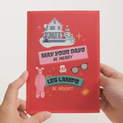 Lovepop Greeting Cards|Christmas 12/25|A Christmas Story Holiday Leg Lamp Pop-Up Card