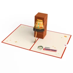 Lovepop Greeting Cards|Christmas 12/25|A Christmas Story Holiday Leg Lamp Pop-Up Card