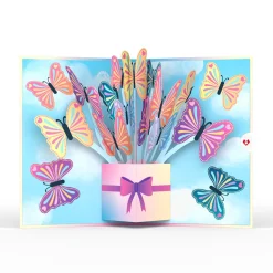 Lovepop Greeting Cards|Birthday|Act Like It's Your Birthday Butterflies Pop-Up Card