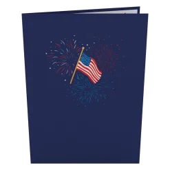 Lovepop Independence Day 7/4|Americana Basket Pop-Up Card