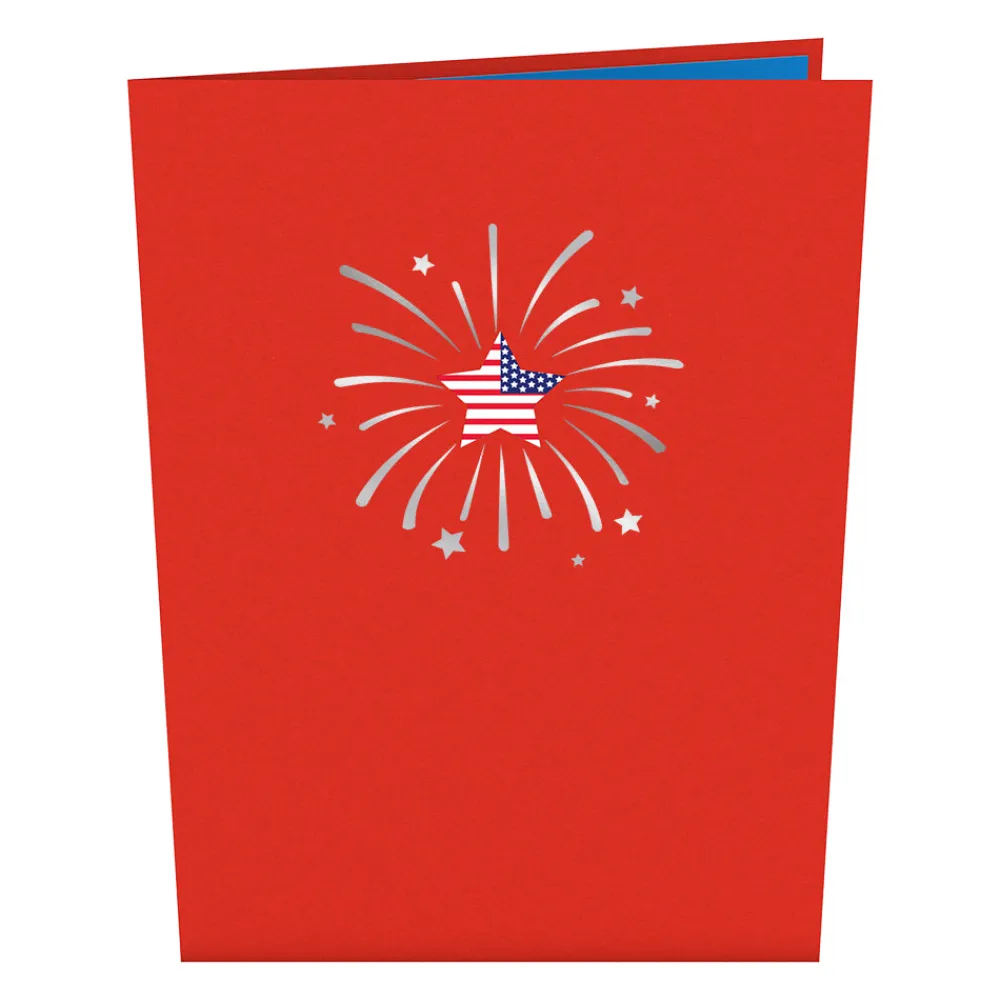 Lovepop Greeting Cards|Just Because|Americana Bloom Pop-Up Card