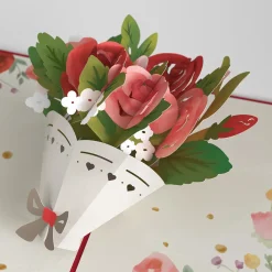 Lovepop Greeting Cards|Anniversary|Anniversary Roses Bouquet Pop-Up Card