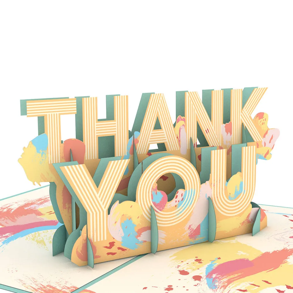 Lovepop Greeting Cards|Retirement|Artistic Thank You Pop-Up Card