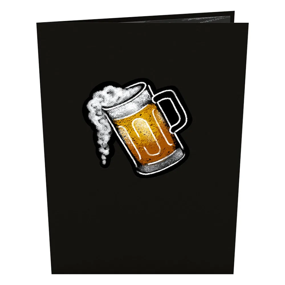 Lovepop Greeting Cards|Congratulations|Beer Pop-Up Card