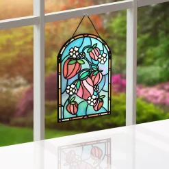 Lovepop Suncatcher Cards|Birthday|Berry Sweet Birthday Strawberries Suncatcher Card