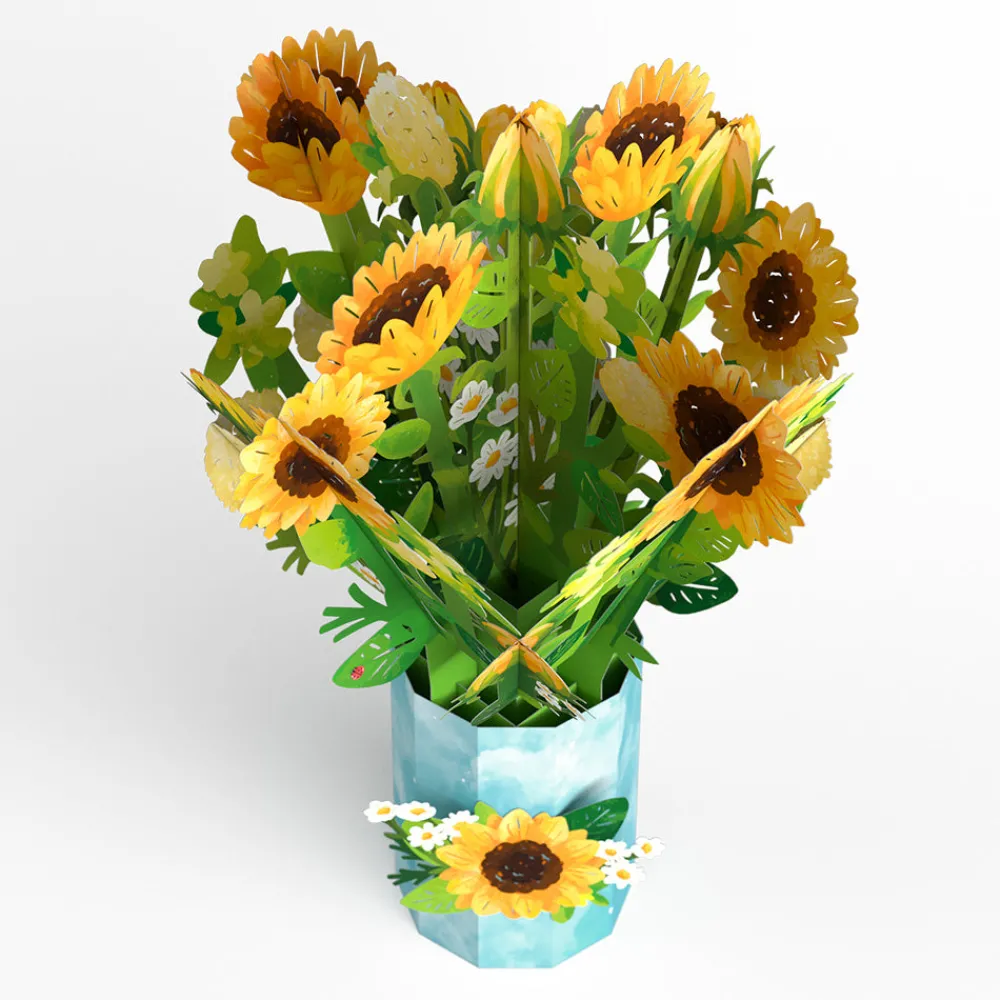 Lovepop Pop-Up Bouquets|Card & Gift Bundles|Berry Sweet Birthday Suncatcher Card & Pop-Up Bouquet Bundle