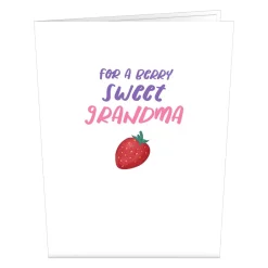 Lovepop Greeting Cards|Mother'S Day 5/11|Berry Sweet Grandma Pop-Up Card