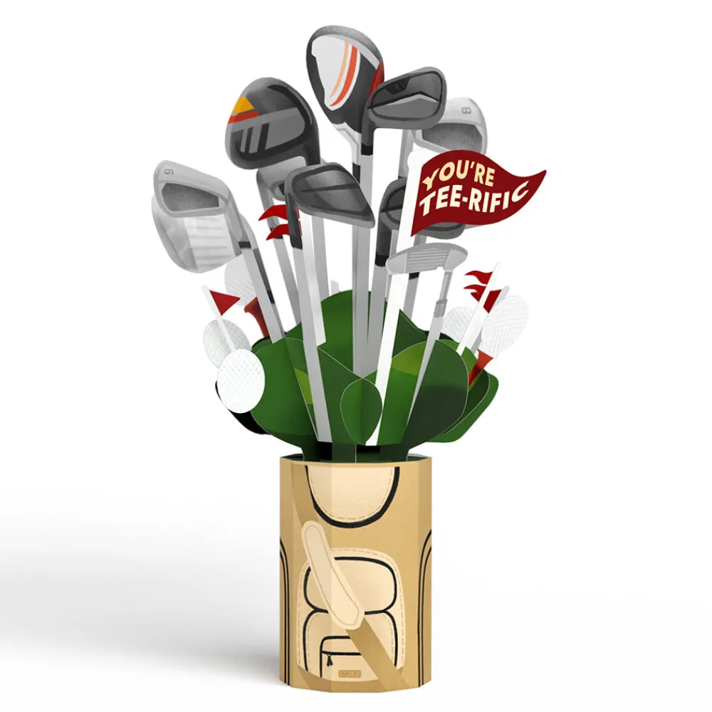 Lovepop Card & Gift Bundles|Father'S Day 6/15|Best Dad by Par Father's Day Pop-Up Card & Bouquet Bundle