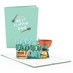 Lovepop Father'S Day 6/15|Dad|Best Flippin’ Dad Father's Day Pop-Up Card