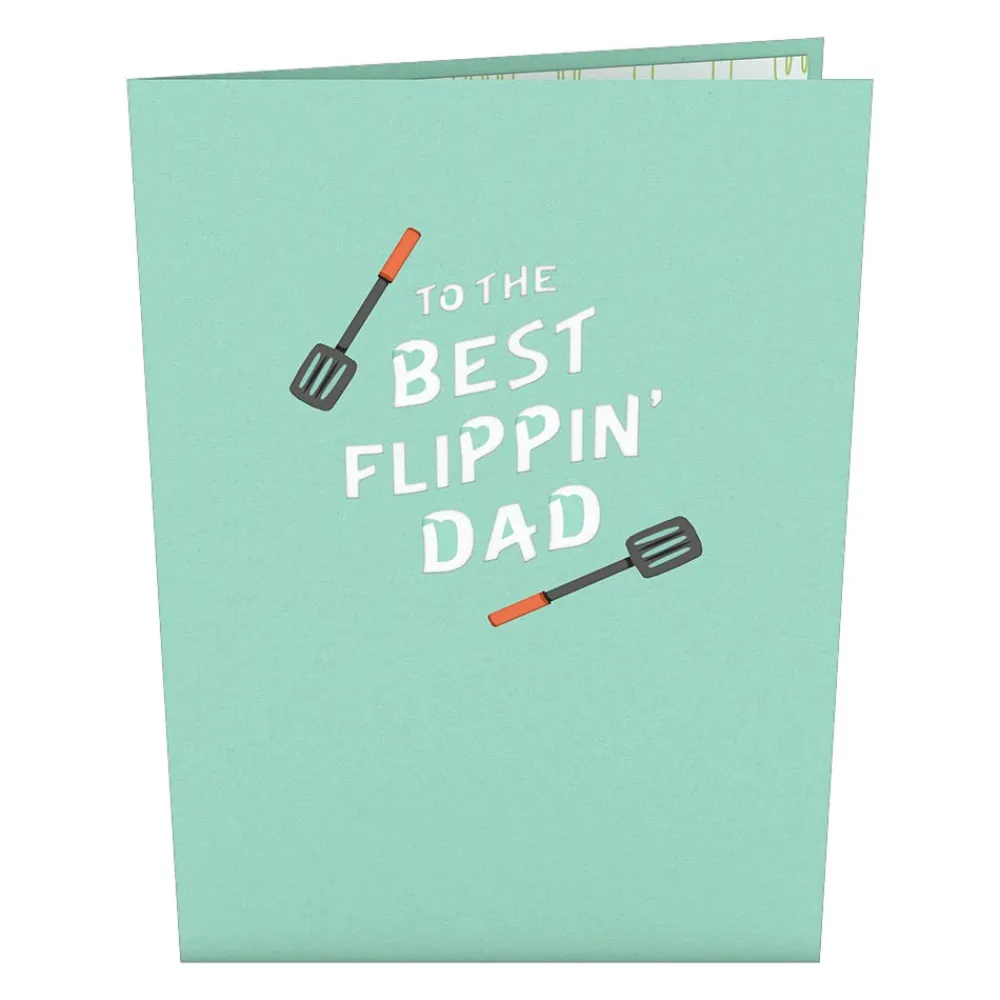 Lovepop Father'S Day 6/15|Dad|Best Flippin’ Dad Father's Day Pop-Up Card