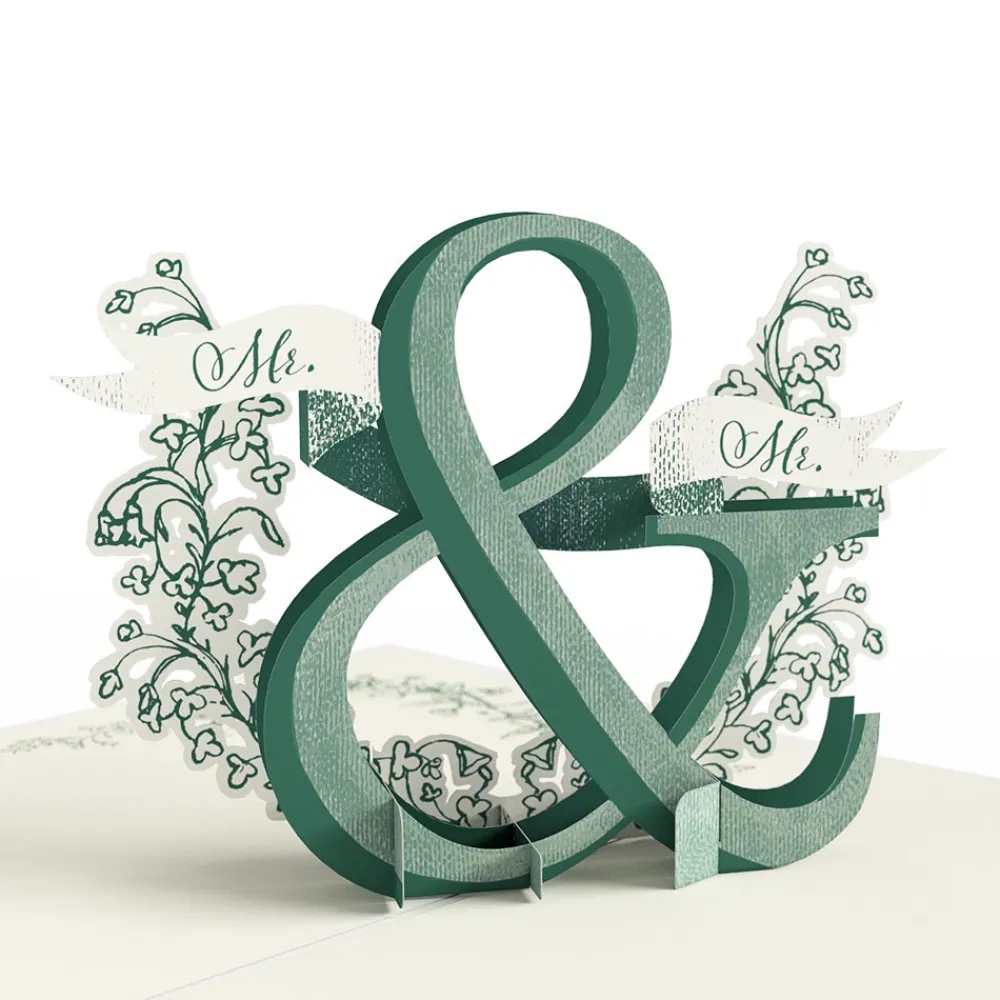 Lovepop Wedding|Lgbtq+|Better Together Mr. & Mr. Wedding Pop-Up Card