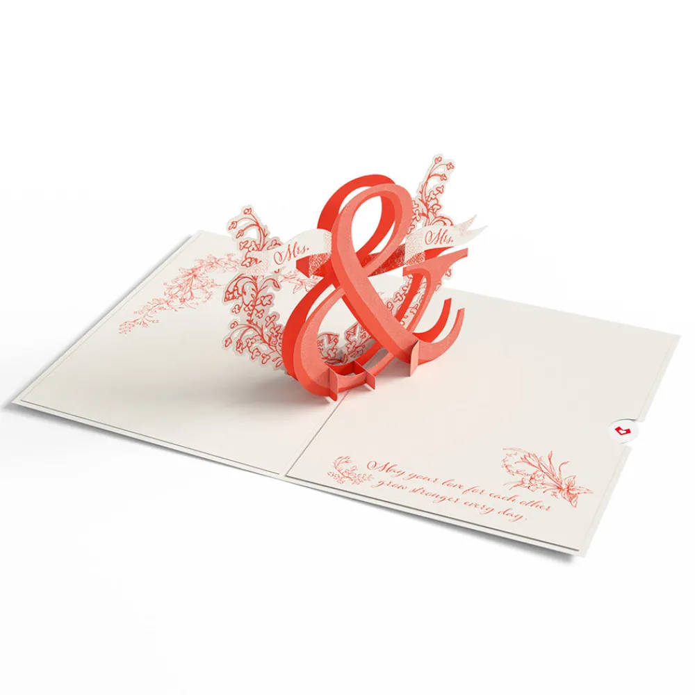 Lovepop Wedding|Lgbtq+|Better Together Mrs. & Mrs. Wedding Pop-Up Card