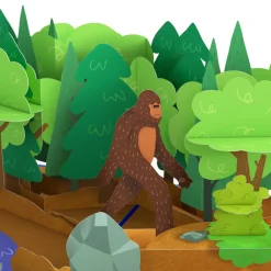 Lovepop Greeting Cards|Birthday|Bigfoot Legendary Birthday Pop-Up Card