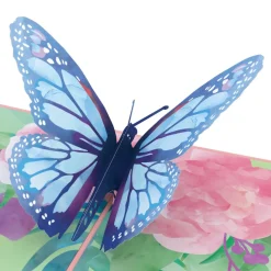 Lovepop Greeting Cards|Birthday|Birthday Blue Morpho Butterfly Pop-Up Card