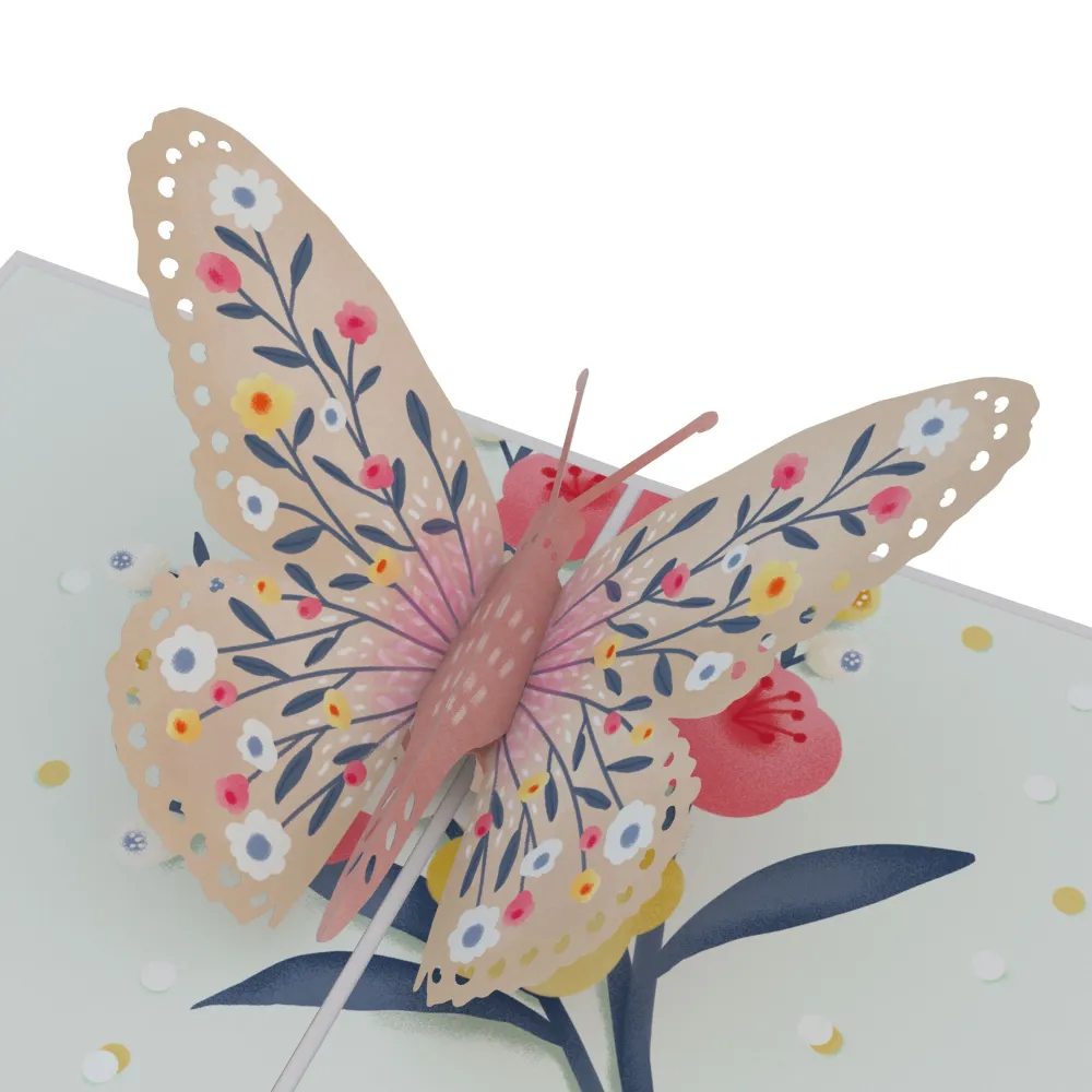 Lovepop Greeting Cards|Birthday|Birthday Butterfly Pop-Up Card