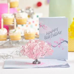 Lovepop Greeting Cards|Birthday|Birthday Cherry Blossom Pop-Up Card