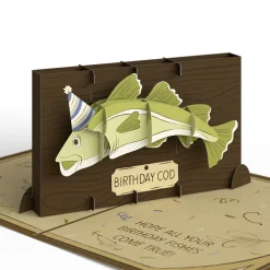 Lovepop Greeting Cards|Birthday|Birthday Cod Pop-Up Card