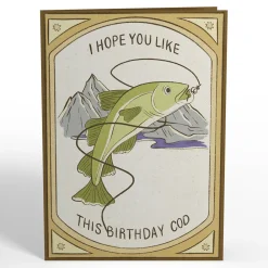 Lovepop Card & Gift Bundles|Decor|Birthday Cod Pop-Up Card & Bouquet Bundle