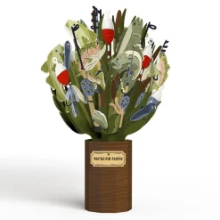Lovepop Card & Gift Bundles|Decor|Birthday Cod Pop-Up Card & Bouquet Bundle