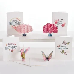 Lovepop Notecards|Birthday|Birthday Garden Notecards (Assorted 4-Pack)
