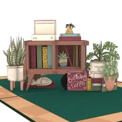 Lovepop Greeting Cards|Birthday|Birthday Houseplants Pop-Up Card