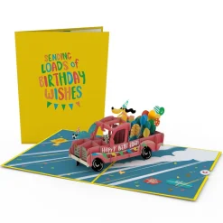 Lovepop Greeting Cards|Birthday|Birthday Truck Pop-Up Card