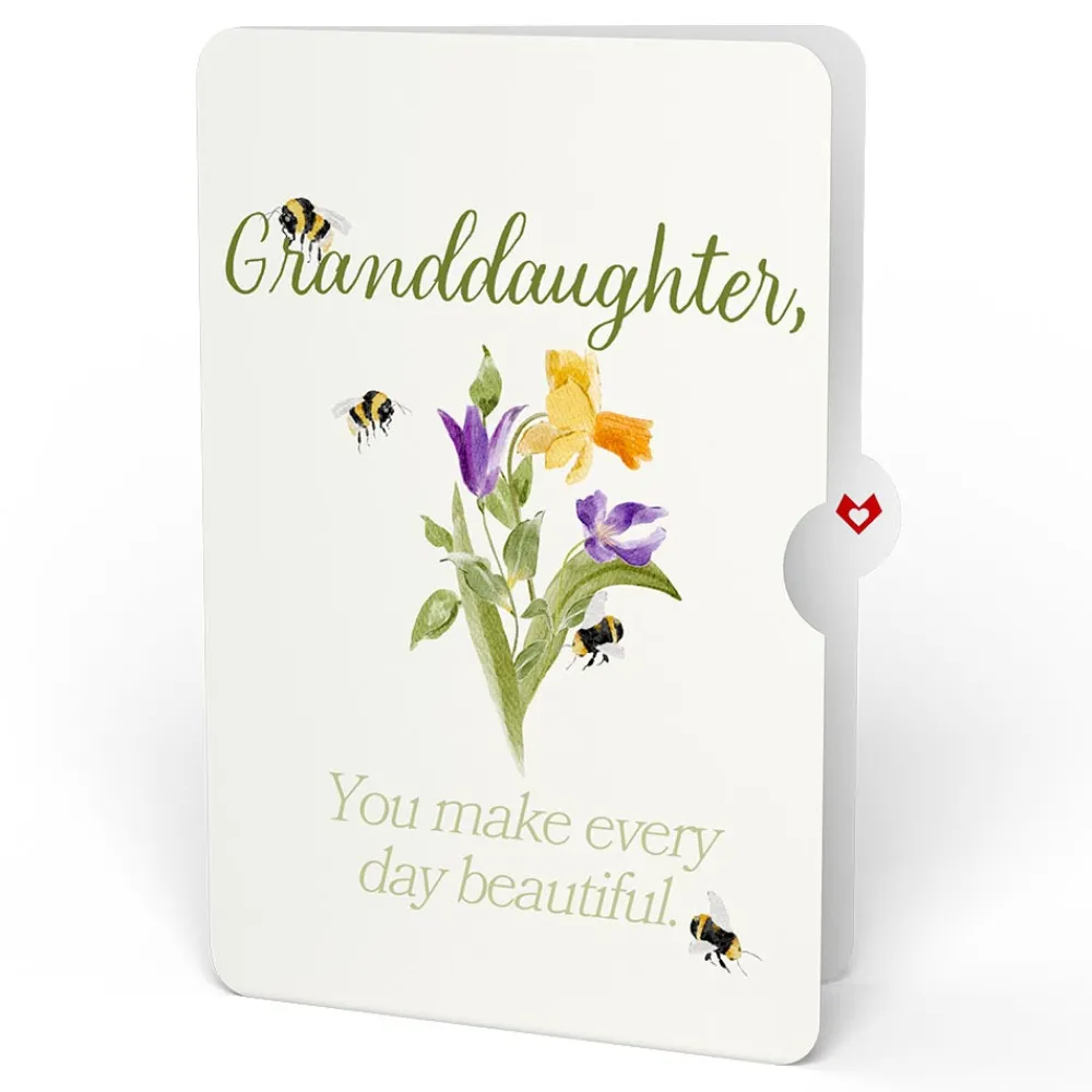 Lovepop Birthday|Bloom Birthday Pop-Up Card and Sentiment Set for Granddaughter