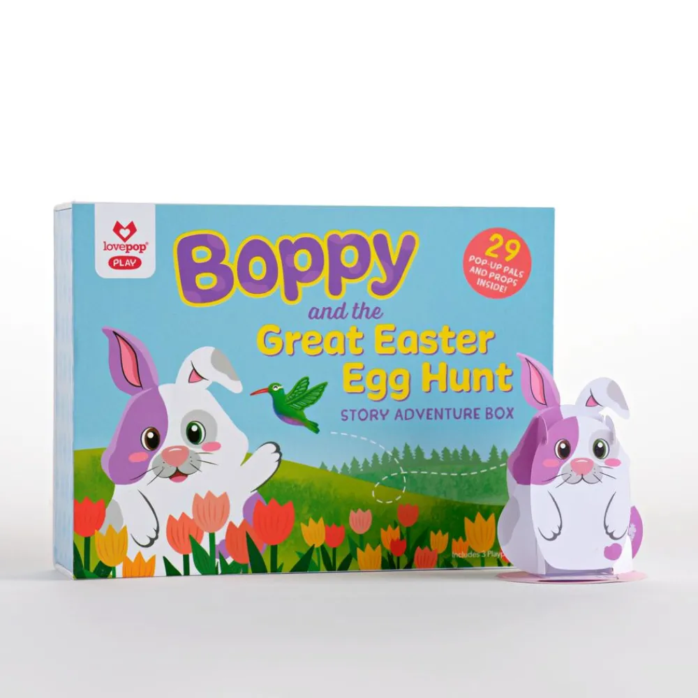 Lovepop Advent Calendars|Easter 4/20|Boppy and the Great Easter Egg Hunt Story Adventure Box