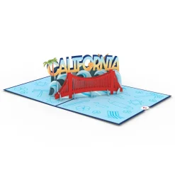 Lovepop Just Because|California Pop-Up Card