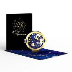 Lovepop Greeting Cards|Birthday|Capricorn Zodiac Birthday Pop-Up Card