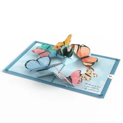 Lovepop Greeting Cards|Sympathy|Celebration of Life Sympathy Butterflies Pop-Up Card