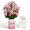 Lovepop Birthday|Cherry Blossom Birthday Bouquet and Sentiment Set for Sister
