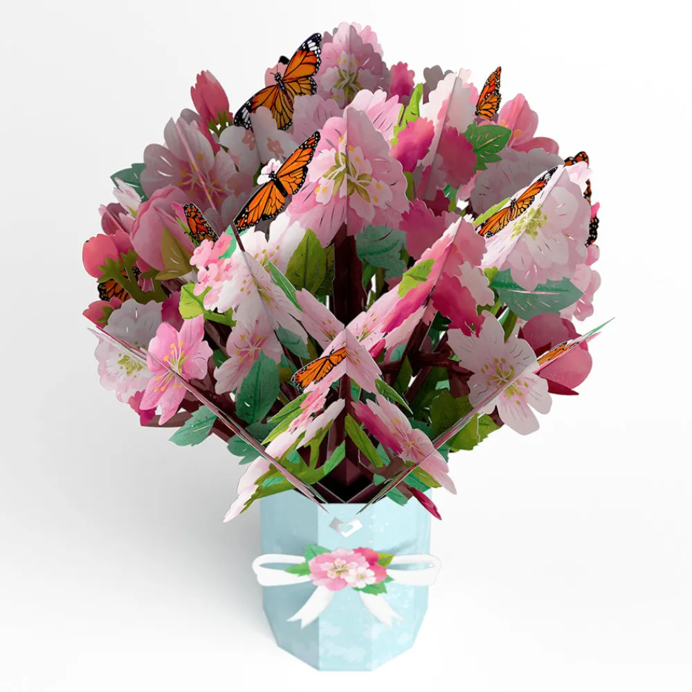 Lovepop Pop-Up Bouquets|Mother'S Day 5/11|Cherry Blossom Butterfly Bouquet