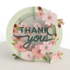 Lovepop Value Packs|Thank You|Cherry Blossom Thank You Box Set (12-Pack): Paperpop® Card