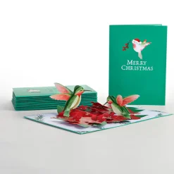 Lovepop Value Packs|Christmas 12/25|Christmas Hummingbirds 12-Pack