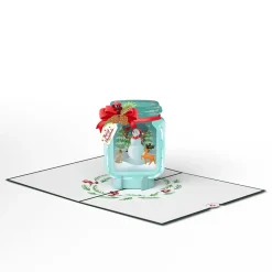 Lovepop Christmas 12/25|Christmas Jar Pop-Up Card