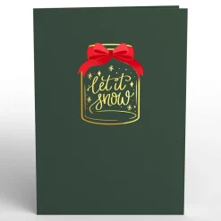 Lovepop Christmas 12/25|Christmas Jar Pop-Up Card