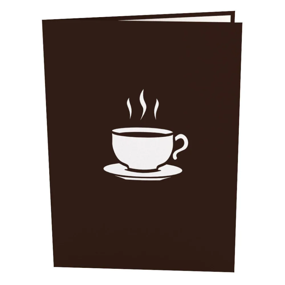 Lovepop Greeting Cards|Just Because|Coffee Cup Pop-Up Card