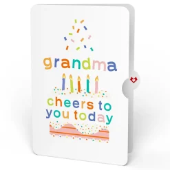 Lovepop Birthday|Confetti Cake Birthday Pop-Up Card and Sentiment Set for Grandma