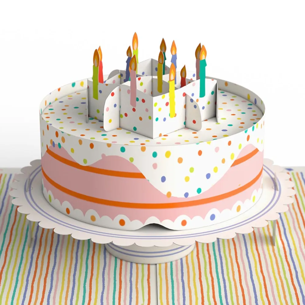 Lovepop Birthday|Confetti Cake 60th Birthday Pop-Up Card and Sentiment Set
