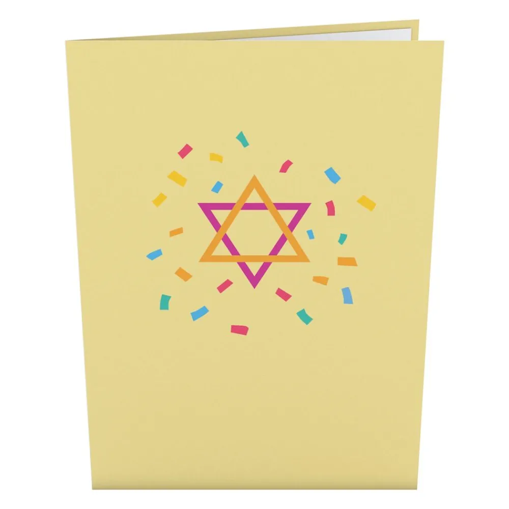 Lovepop Congratulations|Religious|Confetti Mazel Tov Pop-Up Card