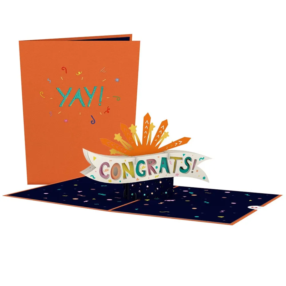 Lovepop Congratulations|Graduation|Congrats Explosion Pop-Up Card