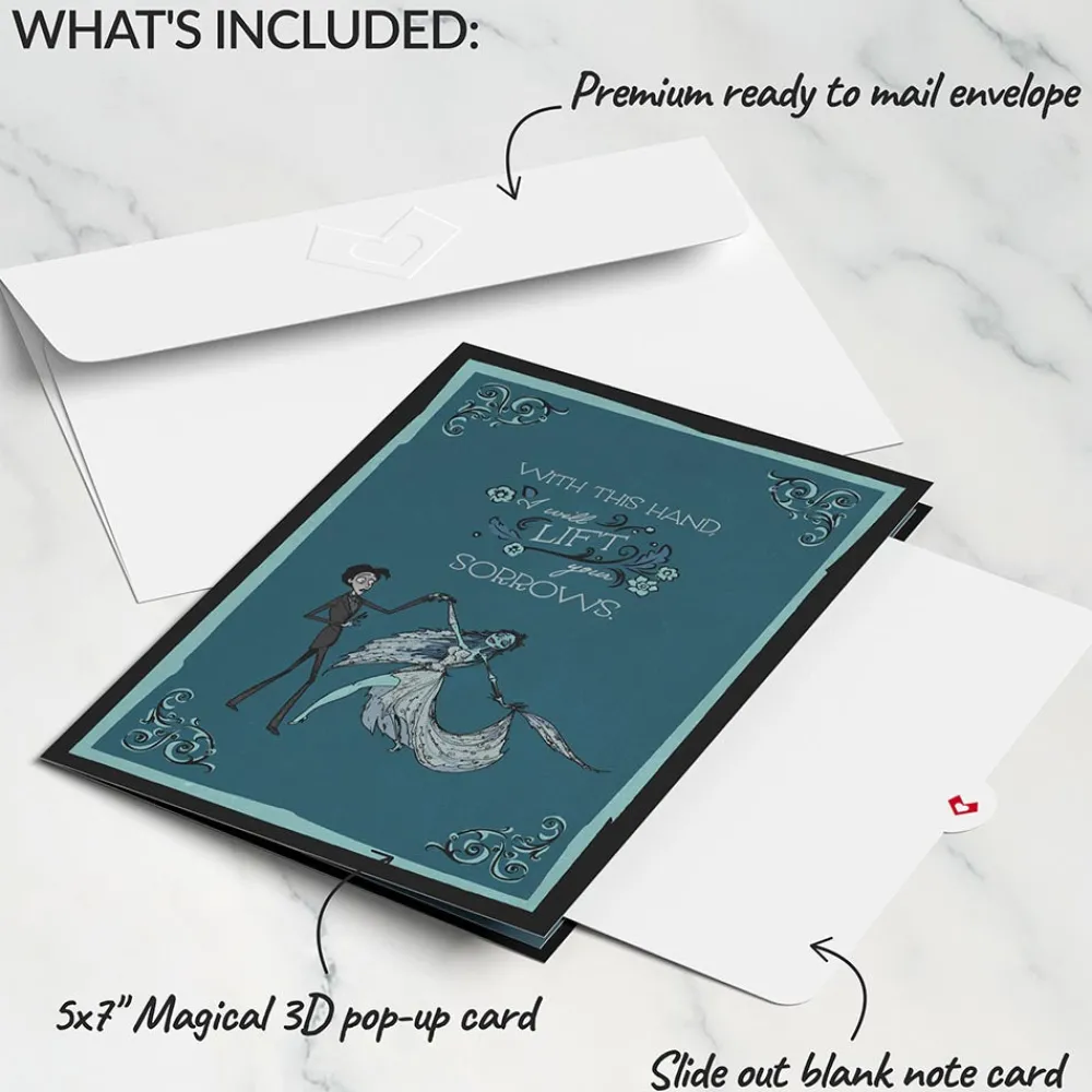 Lovepop Greeting Cards|Valentine'S Day 2/14|Corpse Bride "With This Hand" Pop-Up Card