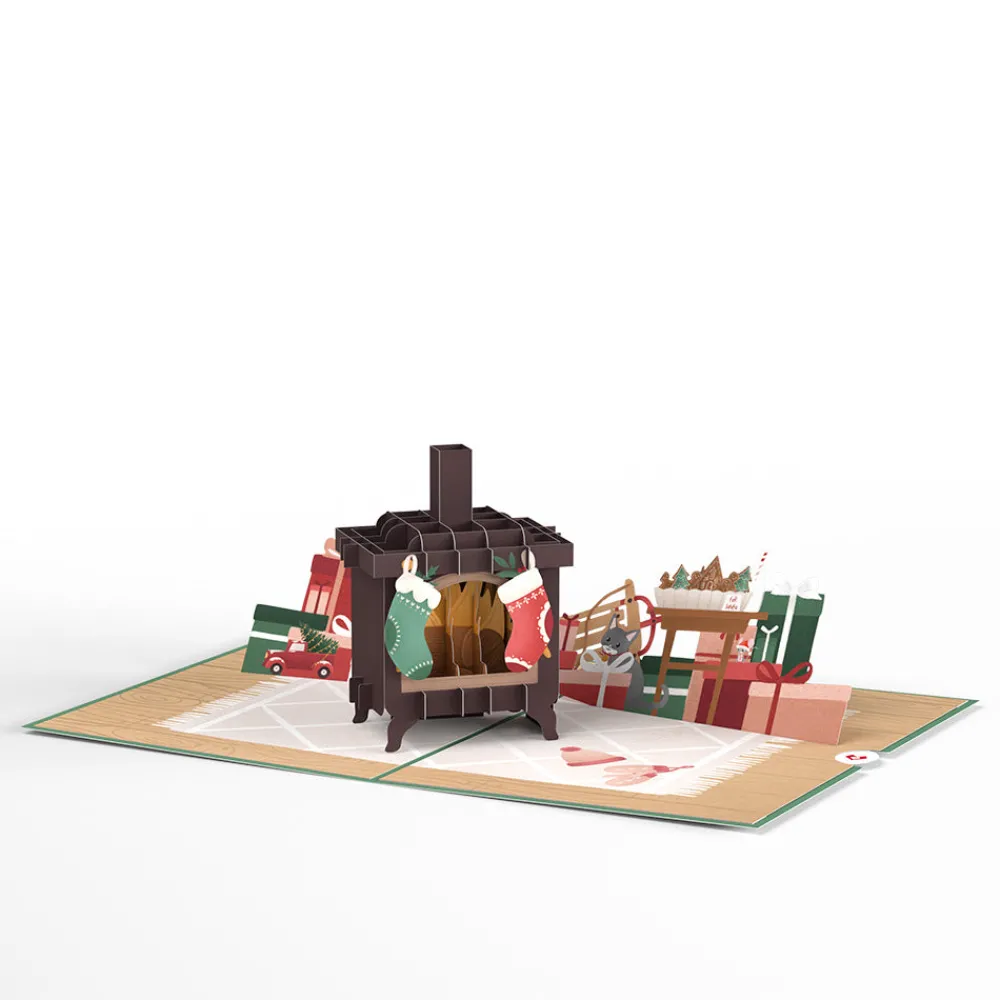 Lovepop Greeting Cards|Christmas 12/25|Cozy Holiday Pop-Up Card