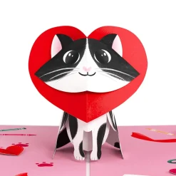 Lovepop Greeting Cards|Valentine'S Day 2/14|Crafty Cat Valentine’s Day Surprise Pop-Up Card