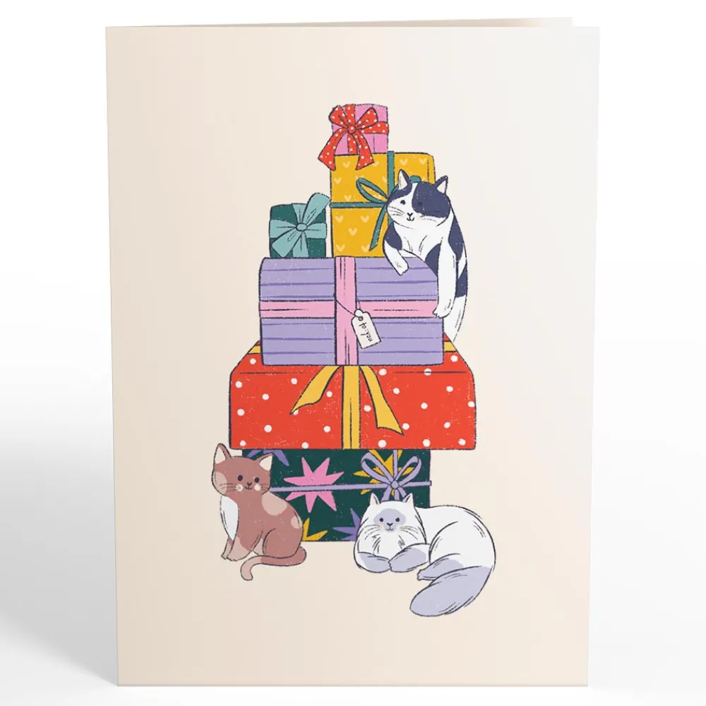 Lovepop Birthday|Curious Cats Birthday Pop-Up Card