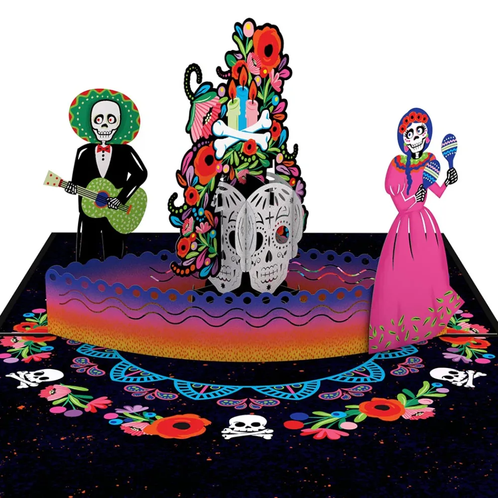 Lovepop Halloween 10/31|Kids|Día de Muertos Pop-Up Card