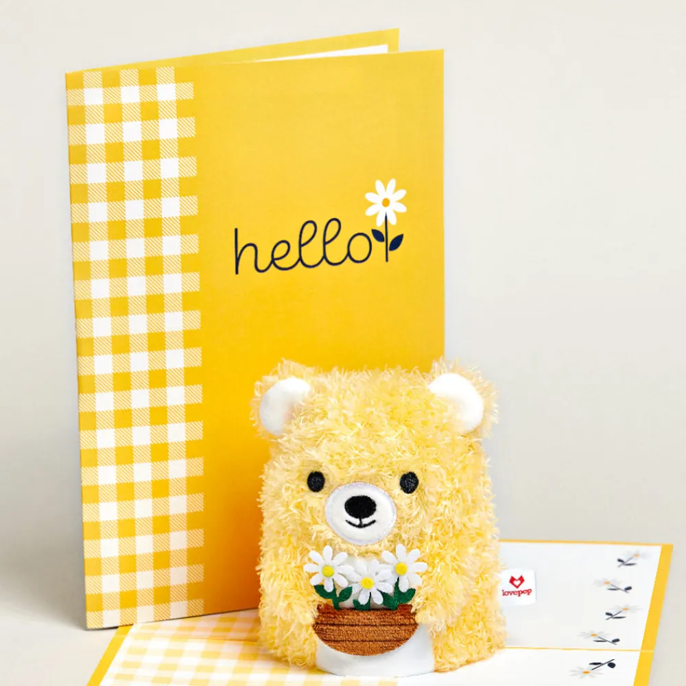 Lovepop Plushpop|Anniversary|Daisy Greetings Plushpop Card