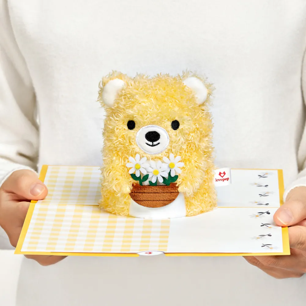 Lovepop Plushpop|Anniversary|Daisy Greetings Plushpop Card
