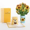 Lovepop Pop-Up Bouquets|Card & Gift Bundles|Daisy Greetings Plushpop Card and Bouquet Bundle